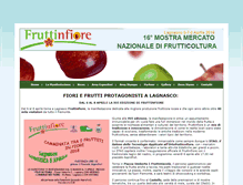 Tablet Screenshot of fruttinfiore.it